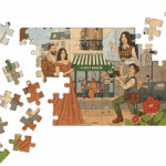 Puzzle Lolla in Paris by 3alem Emnoush