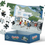 Coffret puzzle Sadfichan House ouvert by 3alem Emnoush
